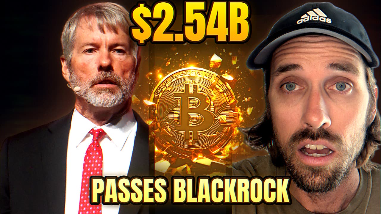 Strategy Just Passed BlackRock — $2.54 Billion Bitcoin Buy